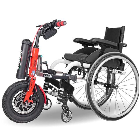 The Tri-Ride Kids power assist bike attachment