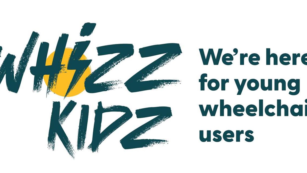 Whizz Kidz logo with strapline