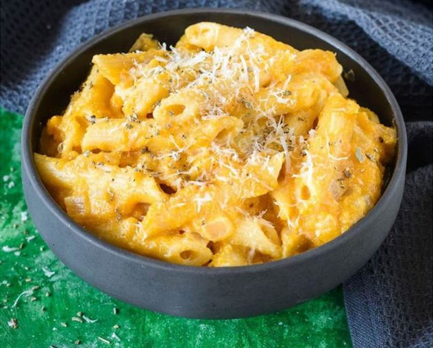 A lovely bowl of cheesy pasta